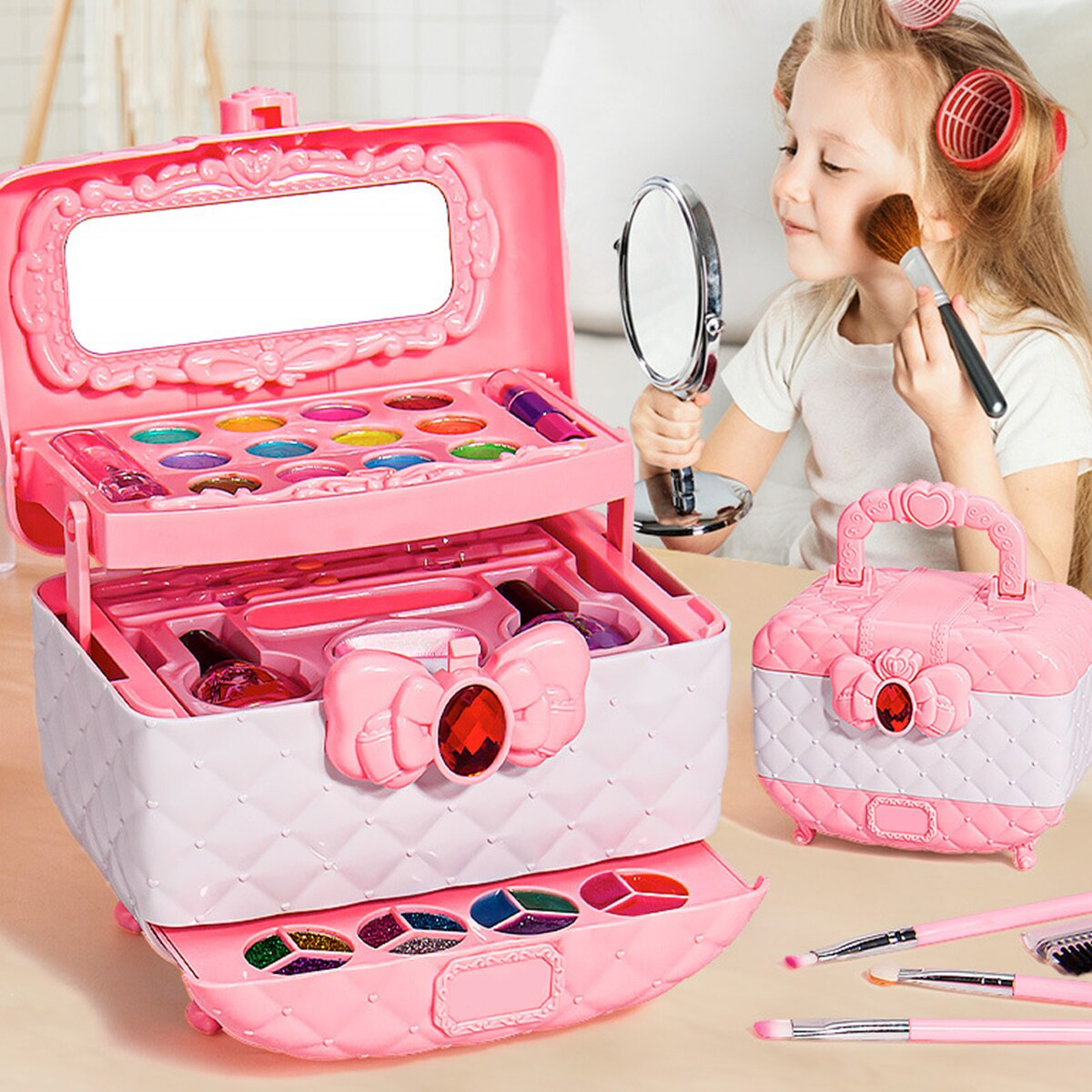 Kids Pretend Play Makeup Set