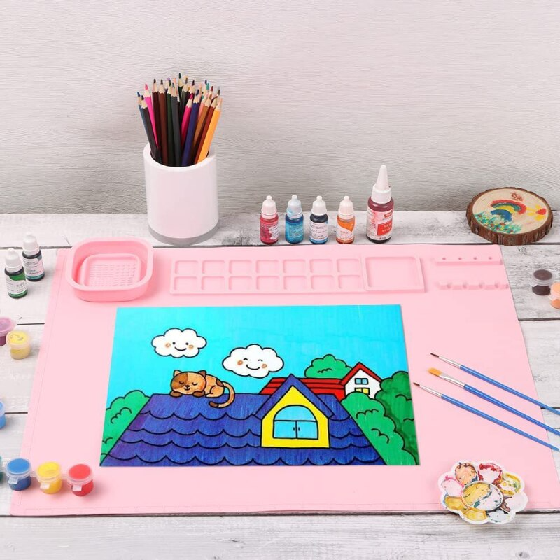 Multifunctional Silicone Artist Mat