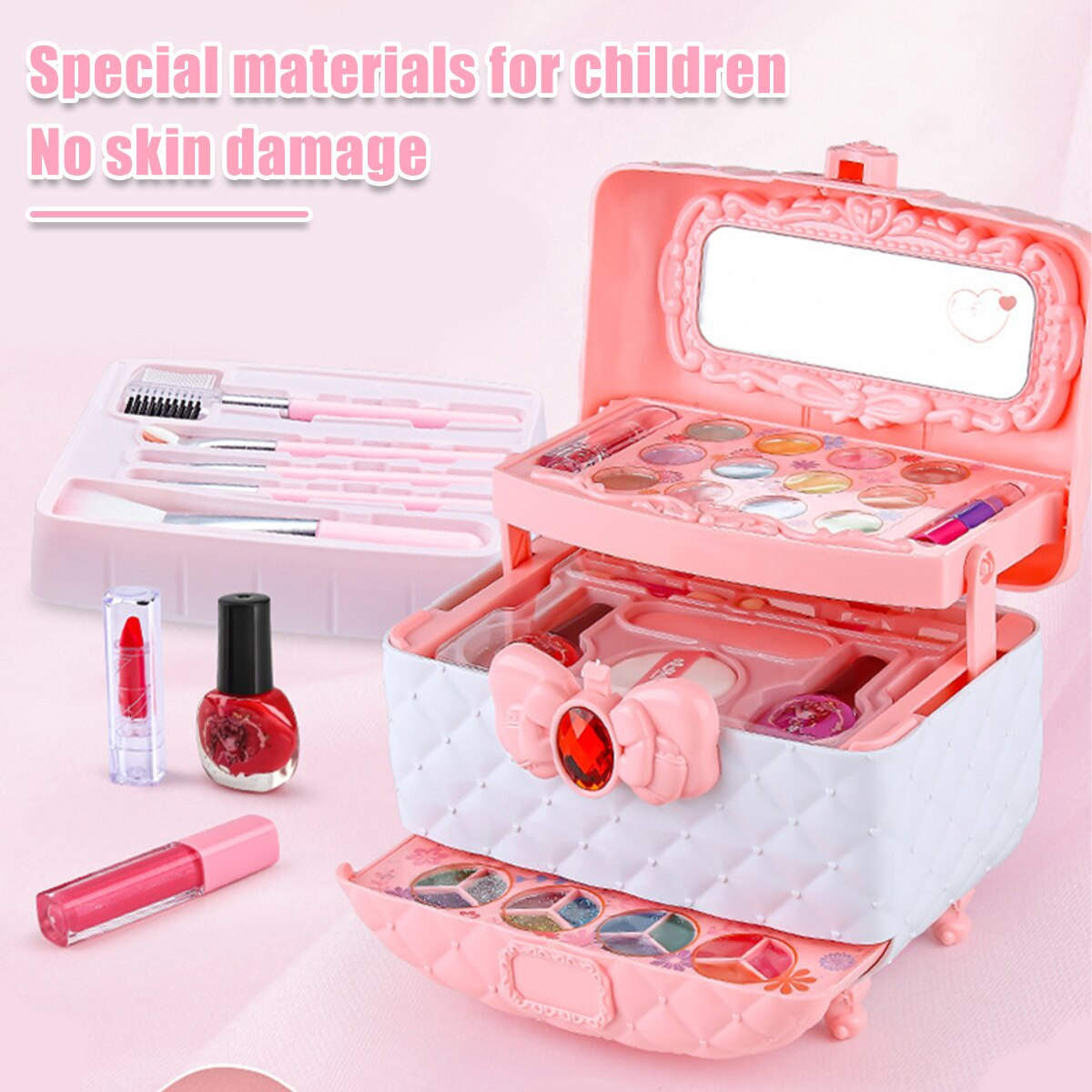 Kids Pretend Play Makeup Set