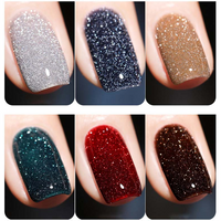 Thumbnail for Diamond Reflective Glitter Nail Gel Polish