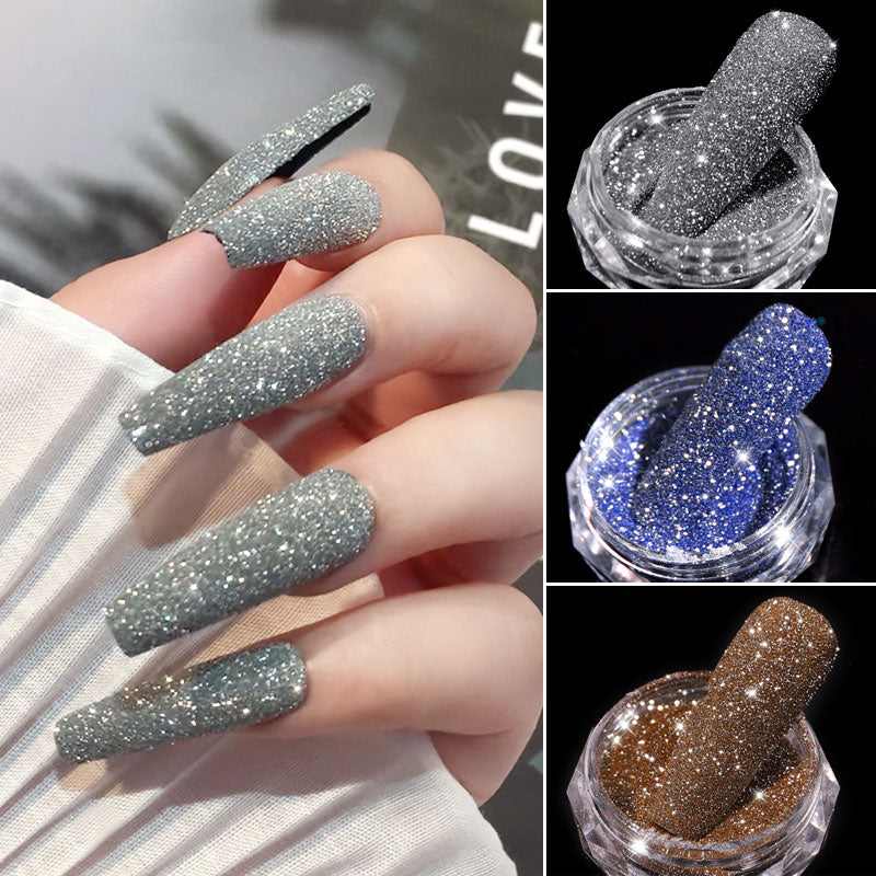 Diamond Reflective Glitter Nail Gel Polish