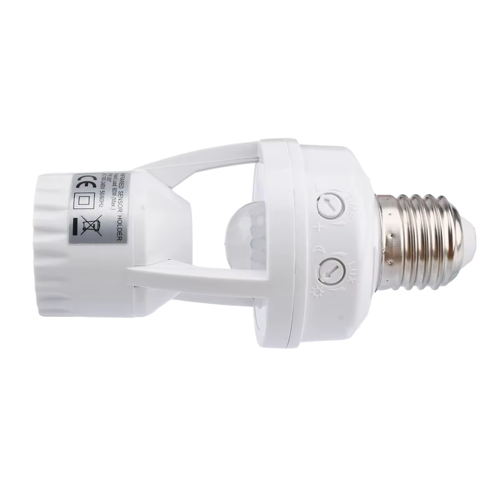 Motion Light Socket – Smart E27 LED Switch Adaptor (110V-220V)