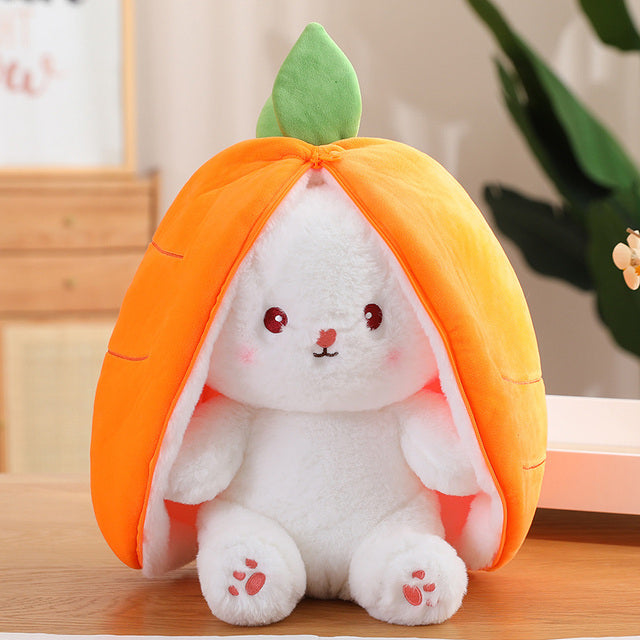 Cosplay Strawberry Carrot Rabbit Plush Toy™