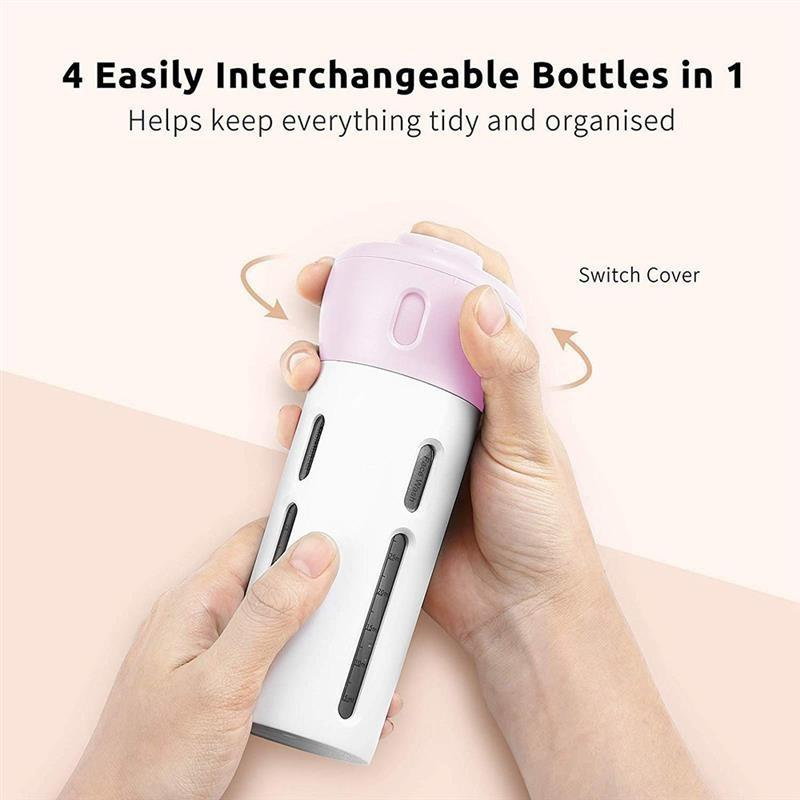 4 in 1 Smart Travel Bottle