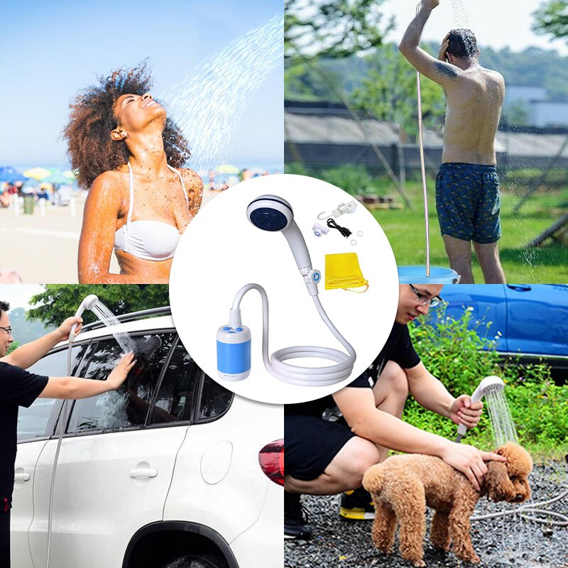 Portable & Rechargeable Camping Shower