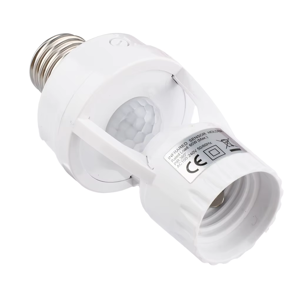 Motion Light Socket – Smart E27 LED Switch Adaptor (110V-220V)