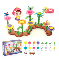 Thumbnail for Flower Garden Building Toy (Includes Butterflies)