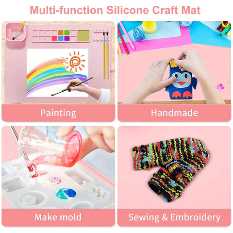 Multifunctional Silicone Artist Mat