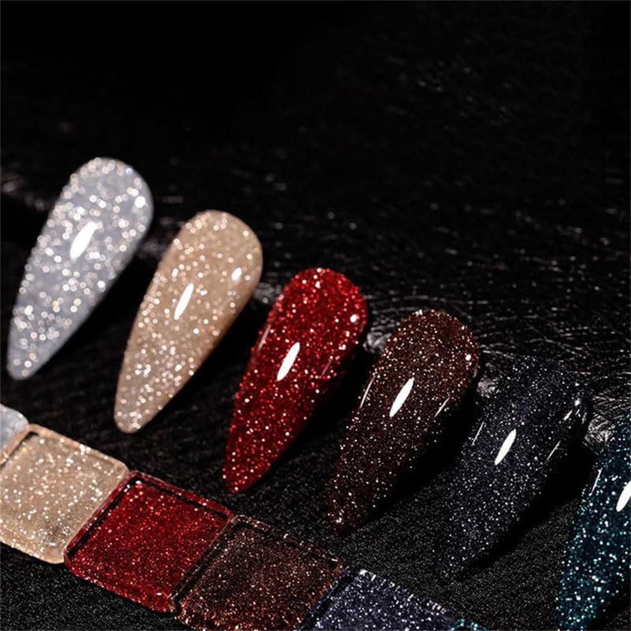 Diamond Reflective Glitter Nail Gel Polish