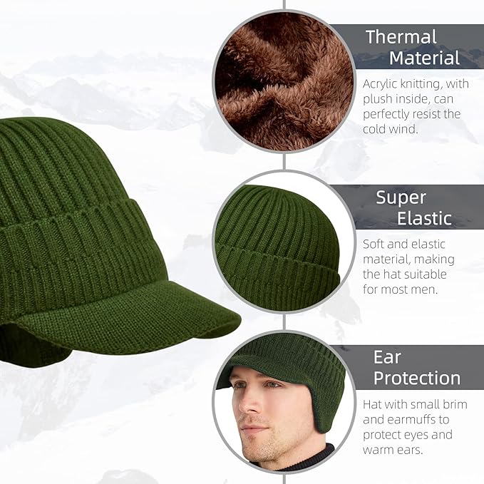 Arctic Armor - Men's Winter Knitted Beanie