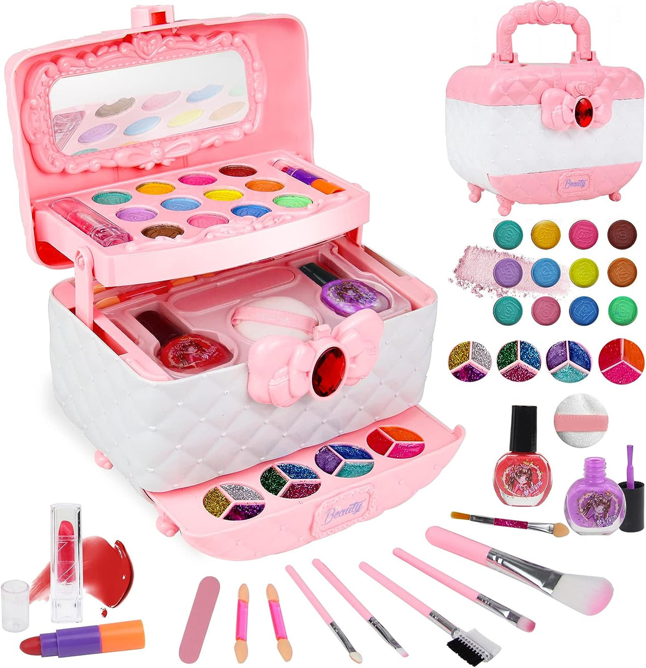 Kids Pretend Play Makeup Set