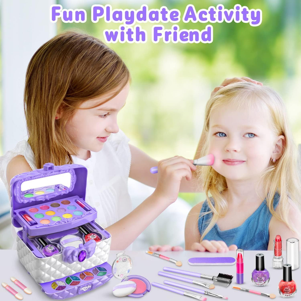 Kids Pretend Play Makeup Set