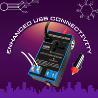 Thumbnail for VoltDrive 1500W: Universal Car Inverter & Adapter