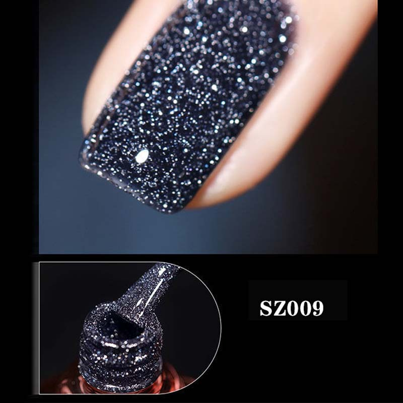 Diamond Reflective Glitter Nail Gel Polish