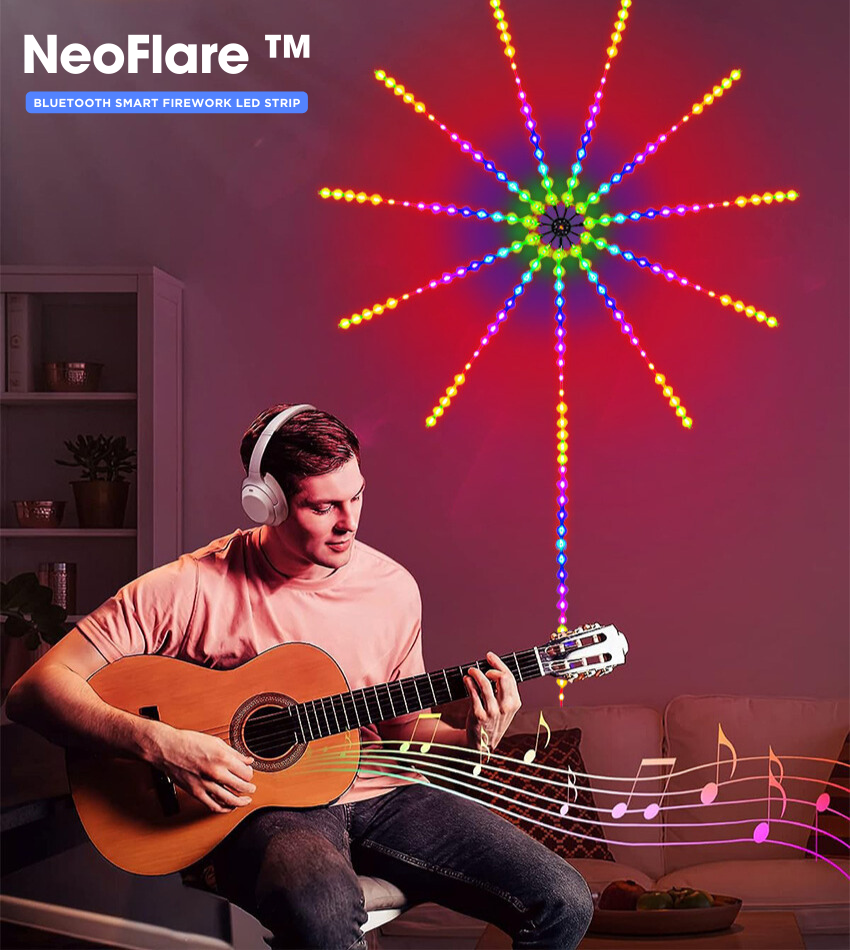 NeoFlare™️ Bluetooth Smart Firework LED Strip