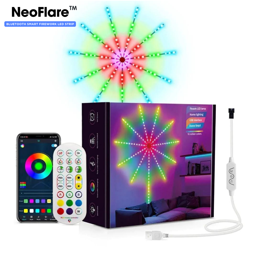 NeoFlare™️ Bluetooth Smart Firework LED Strip