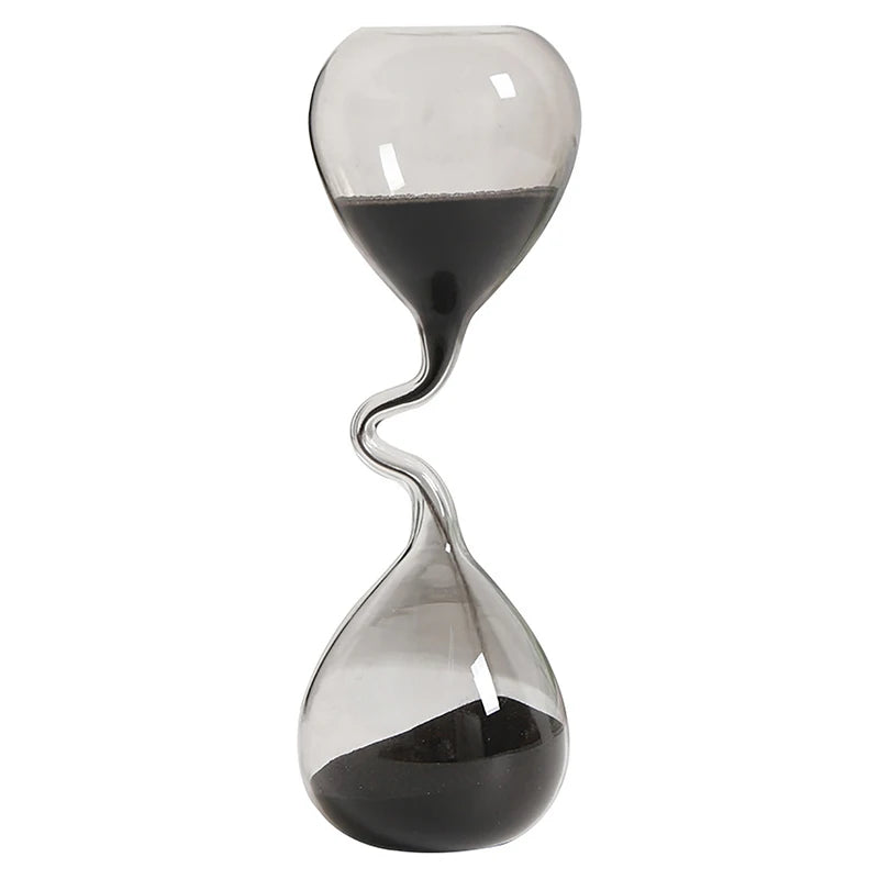 Minimalist Curve Hourglass