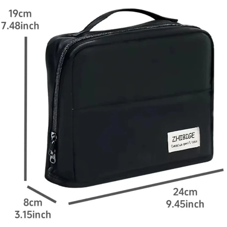 LuxeHold™ – Portable Multi-Layer Makeup Bag
