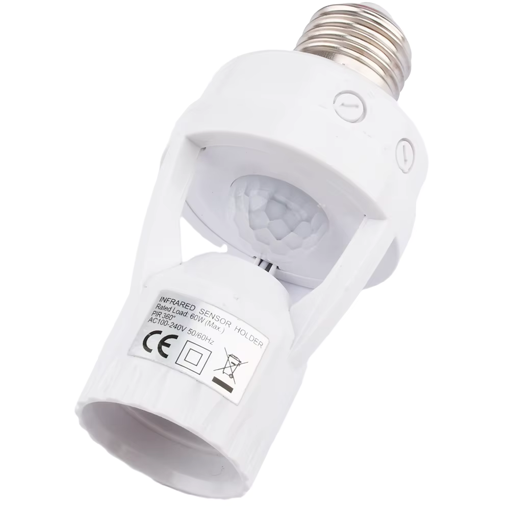 Motion Light Socket – Smart E27 LED Switch Adaptor (110V-220V)