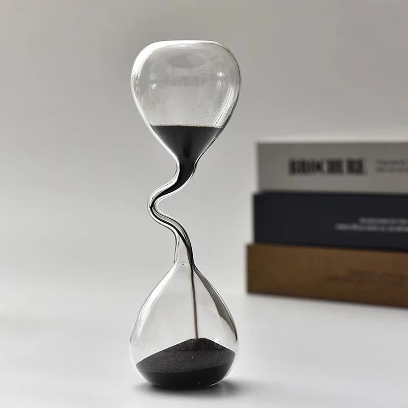 Minimalist Curve Hourglass