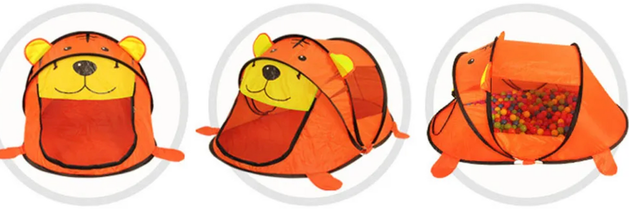 Jungle Safari Pop-Up Tent for Kids