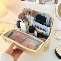 Thumbnail for LuxeHold™ – Portable Multi-Layer Makeup Bag