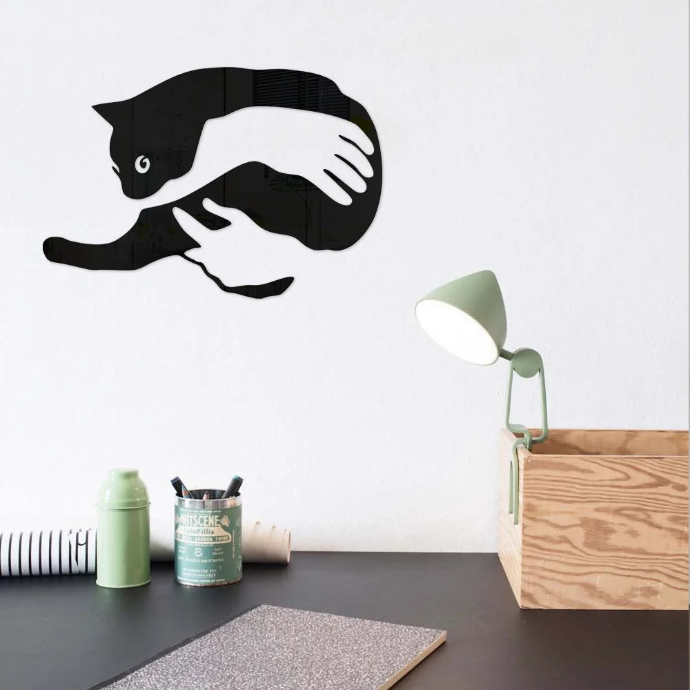 Sleepy Cat Wall Art