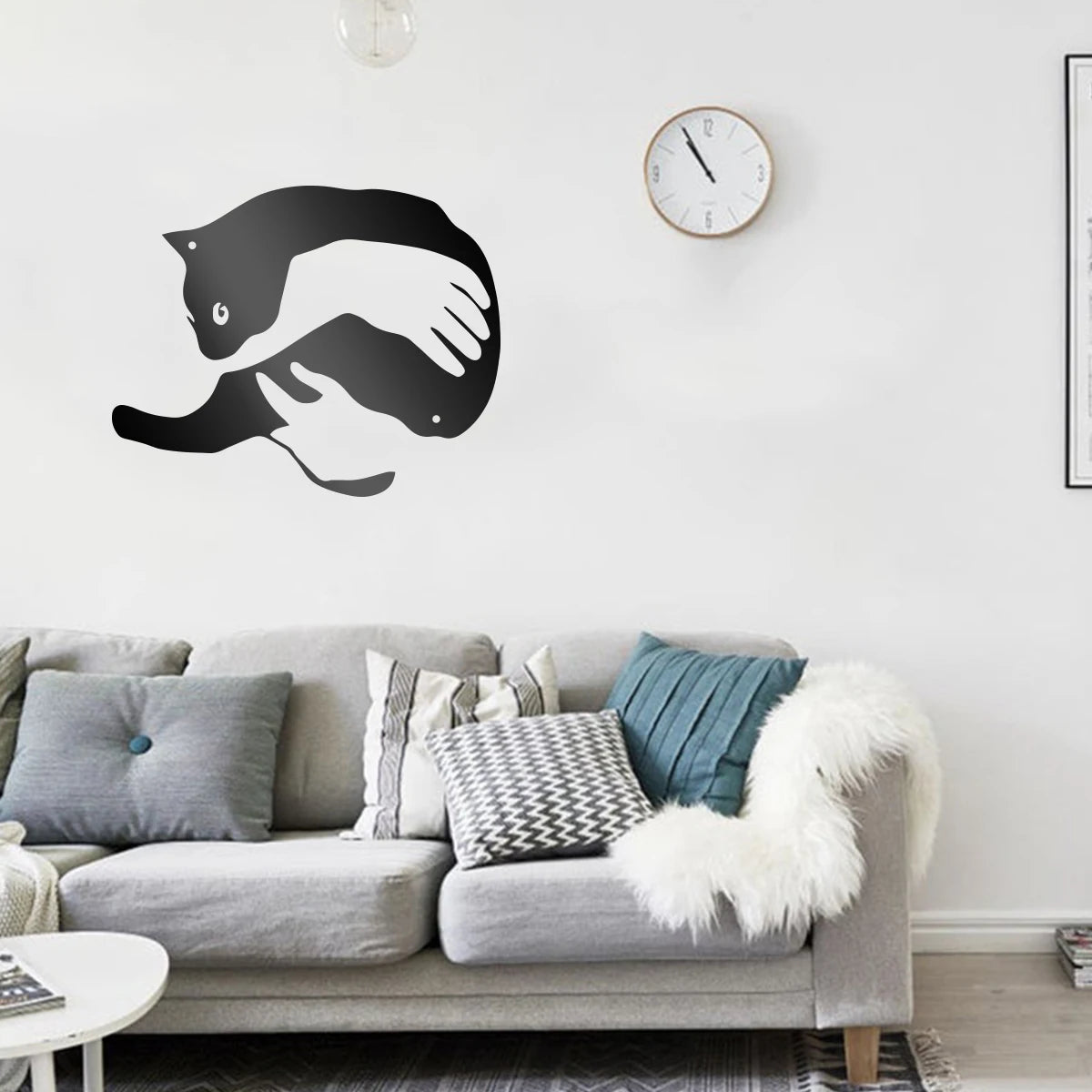 Sleepy Cat Wall Art