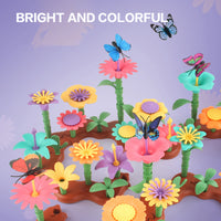 Thumbnail for Flower Garden Building Toy (Includes Butterflies)