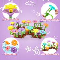 Thumbnail for Flower Garden Building Toy (Includes Butterflies)