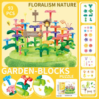 Thumbnail for DIY Flower Building Blocks - (Birds + Flowers Set)