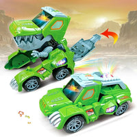 Thumbnail for Electric Transforming Dinosaur Car