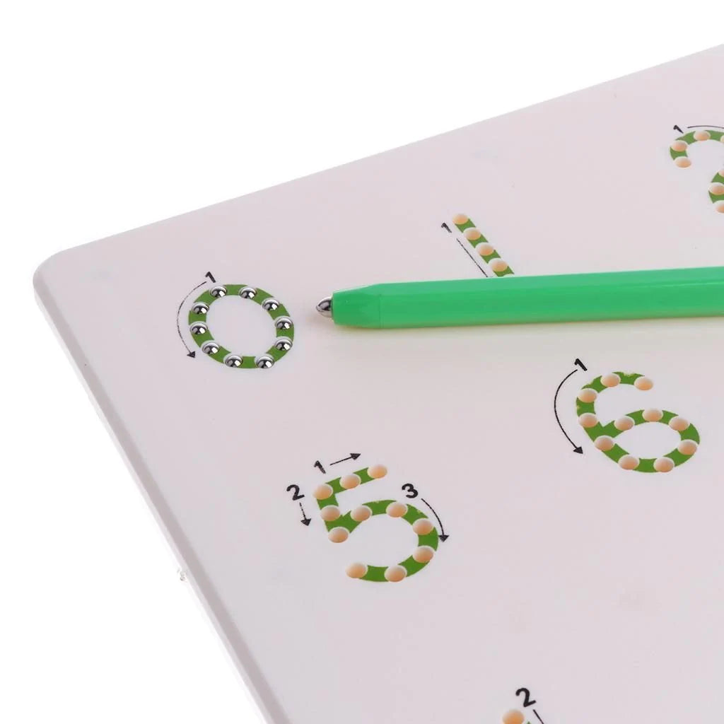 Magnetic Alphabet and Number Doodle Pad