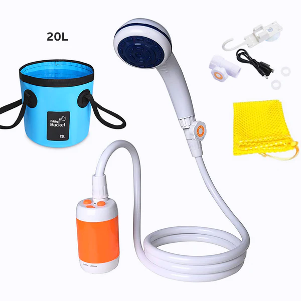 Portable & Rechargeable Camping Shower