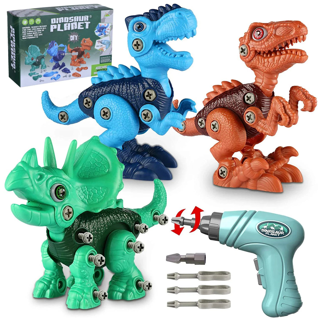 Take Apart Dinosaur Toys - Dino Pack