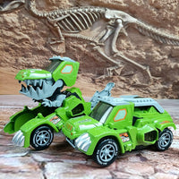 Thumbnail for Electric Transforming Dinosaur Car