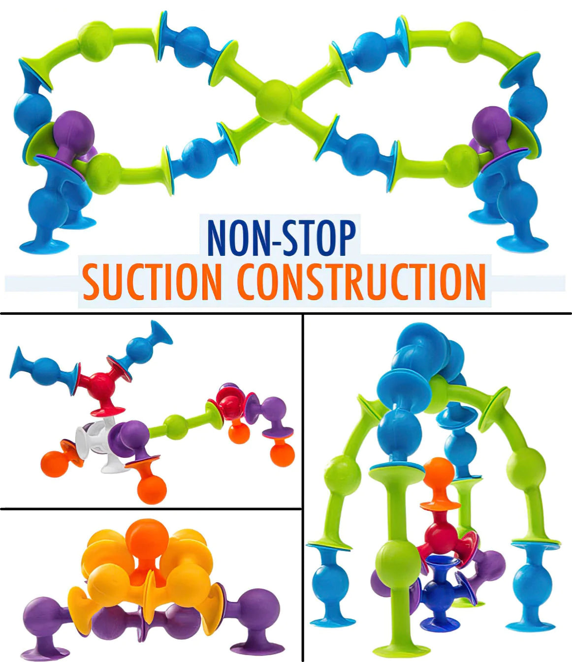 Pop Squeeze Suction Cup Building Toy GekyGoods
