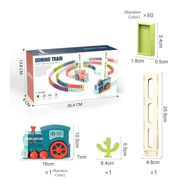 Electric Domino Train Toy