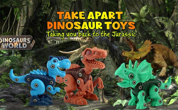 Take Apart Dinosaur Toys - Dino Pack