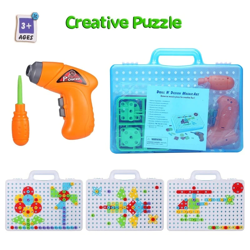 CreativeBox™ - Assembly Drill Kit For Kids