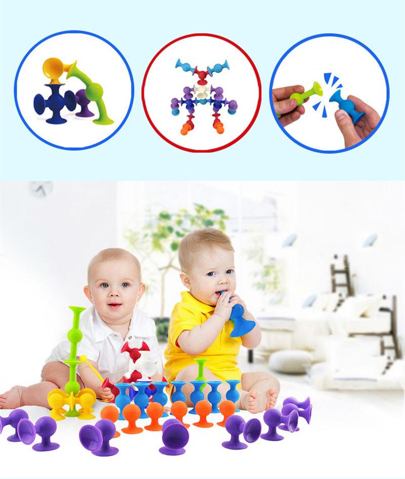 Pop & Squeeze - Suction Cup Building Toy