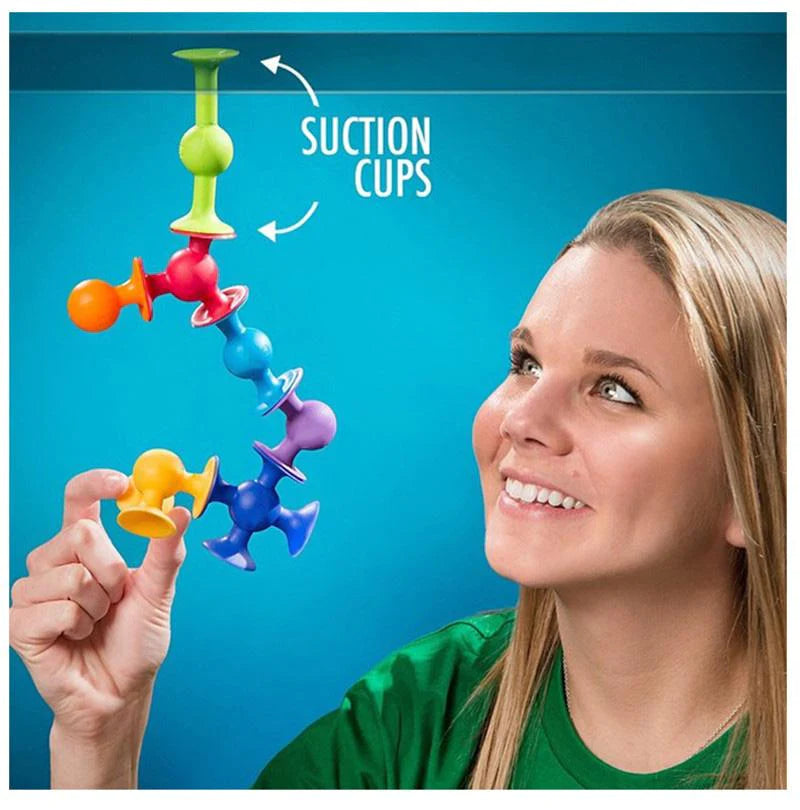 Pop & Squeeze - Suction Cup Building Toy