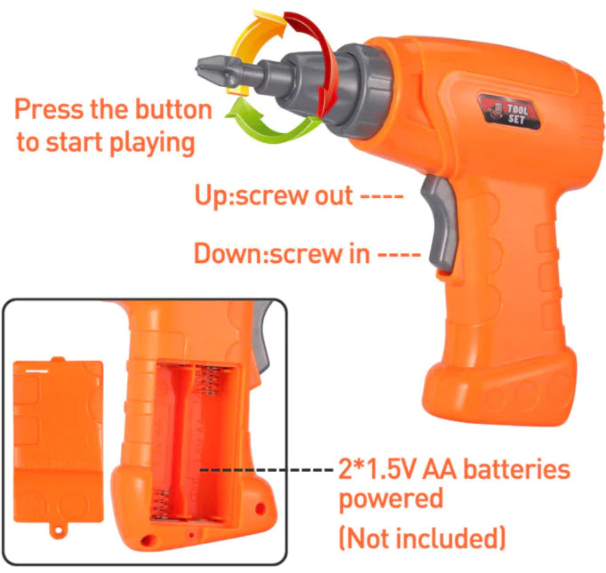 CreativeBox™ - Assembly Drill Kit For Kids