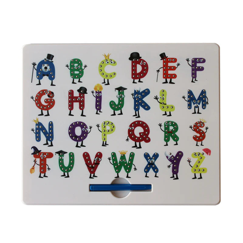 Magnetic Alphabet and Number Doodle Pad